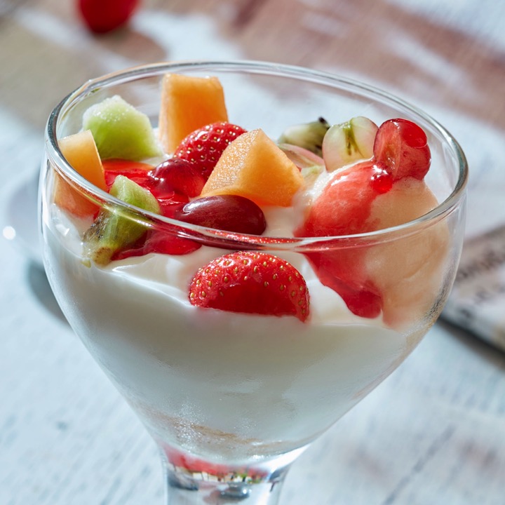 Joghurt-Fruechte - Eiscafé La Delizia in Achim - Baden bei Bremen im Landkreis Verden