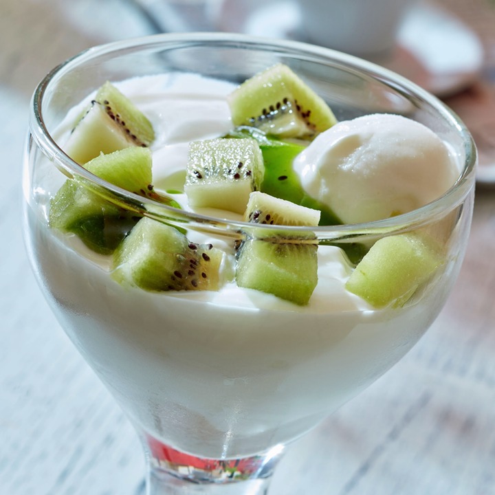 Joghurt-Kiwi - Eiscafé La Delizia in Achim - Baden bei Bremen im Landkreis Verden