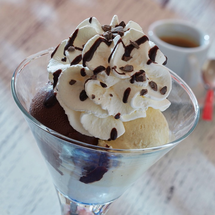 Schokobecher - Eiscafé La Delizia in Achim - Baden bei Bremen im Landkreis Verden